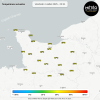 Températures actuelles
