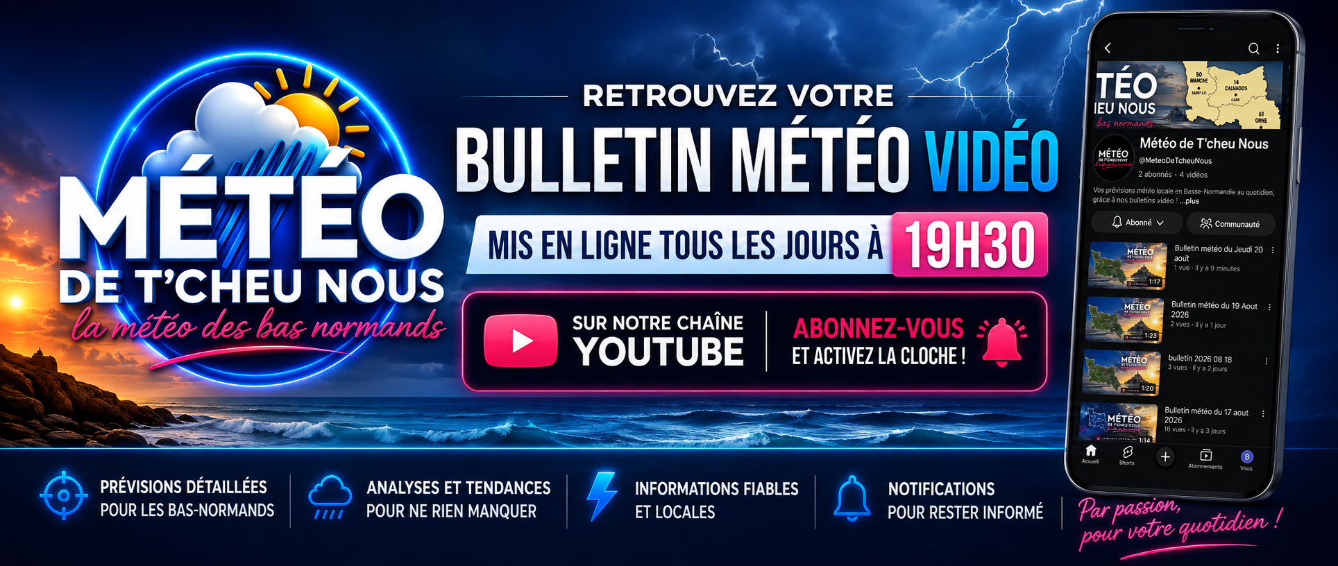 Météo de T'cheu Nous